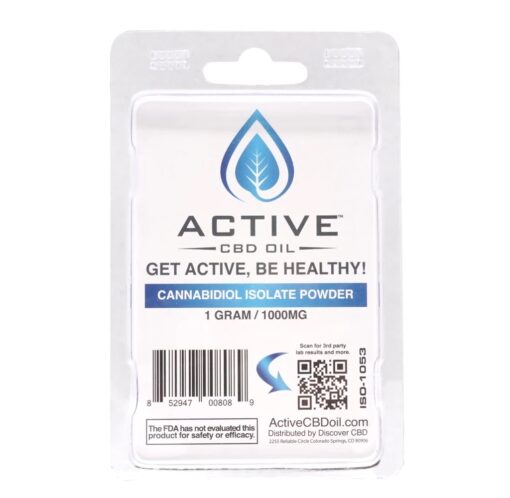 Active CBD Isolate Powder