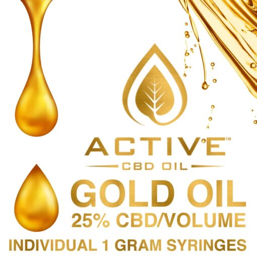 Active CBD Oil - Gold