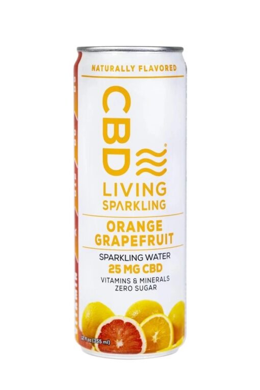 Orange Grapefruit CBD Sparkling Water