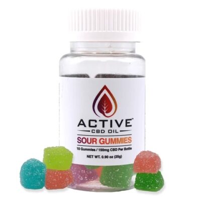 Active CBD oil Gummies 10 count