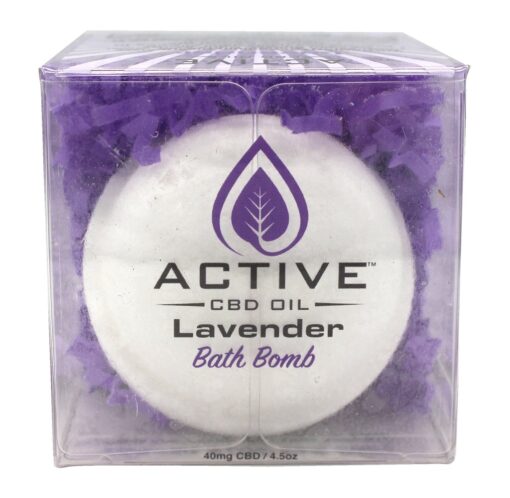 Active Bath Bomb Lavender 40mg