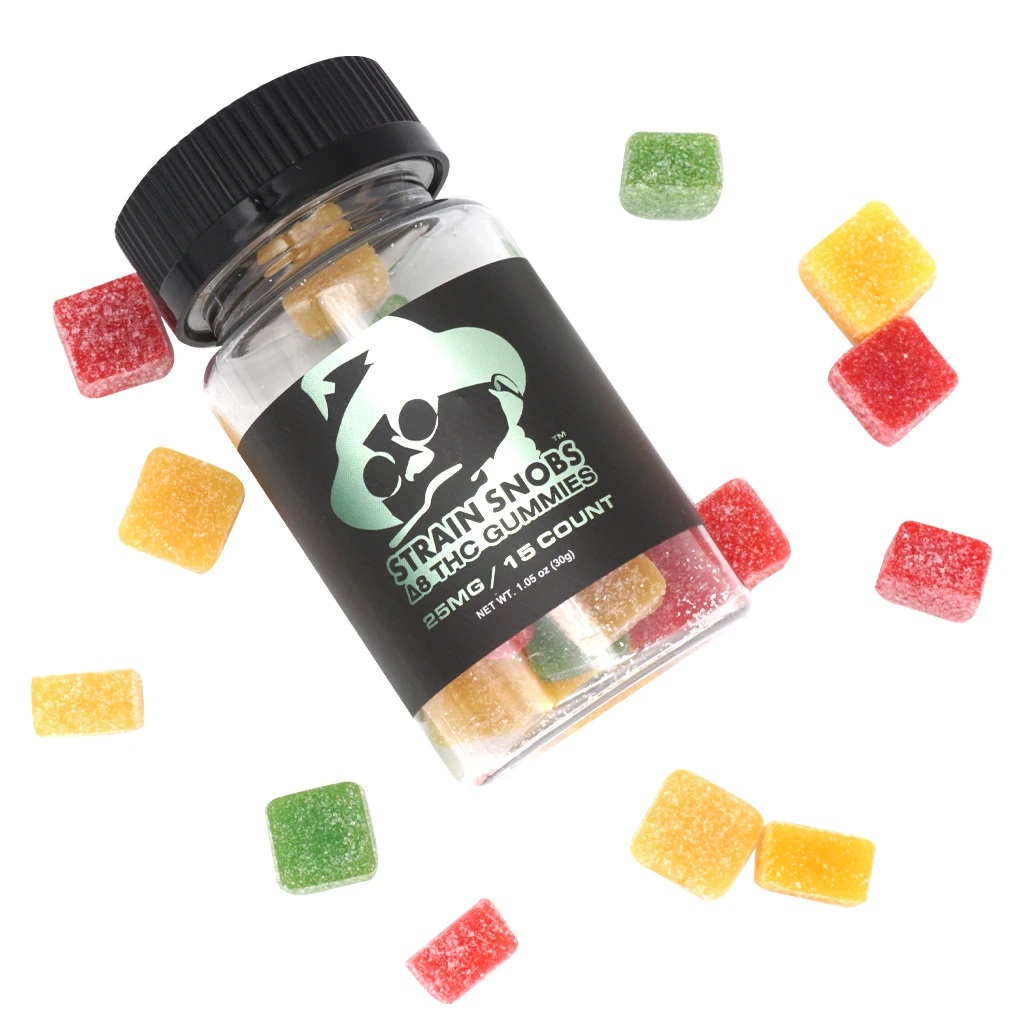 Strain Snobs – Delta 8 Infused Gummies - 25mg - Discover CBD of Texas
