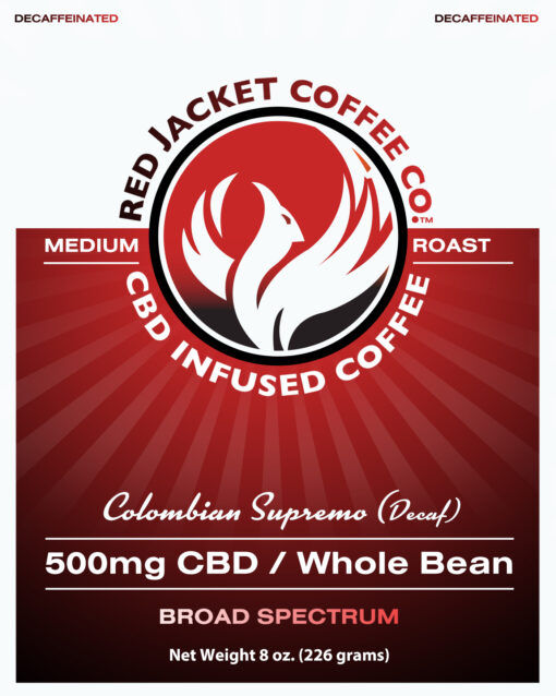 Colombian Supremo CBD Coffee - Decaf