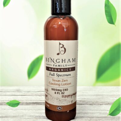 Bingham Family Organics - Texas Zen Lotion