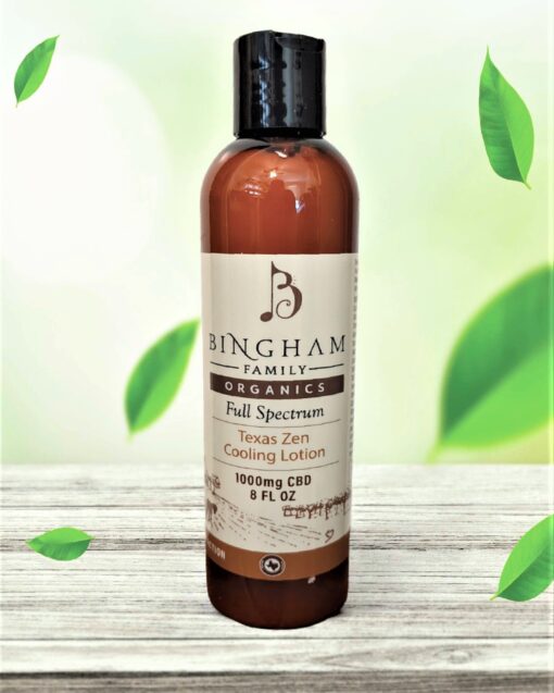 Bingham Family Organics - Texas Zen Lotion